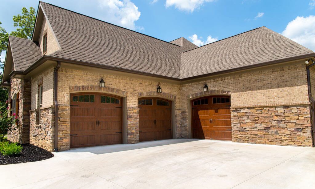 Stone Veneer Garage Horizon Stone