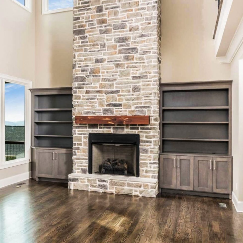 Refacing a Fireplace with Stone Veneer Horizon Stone