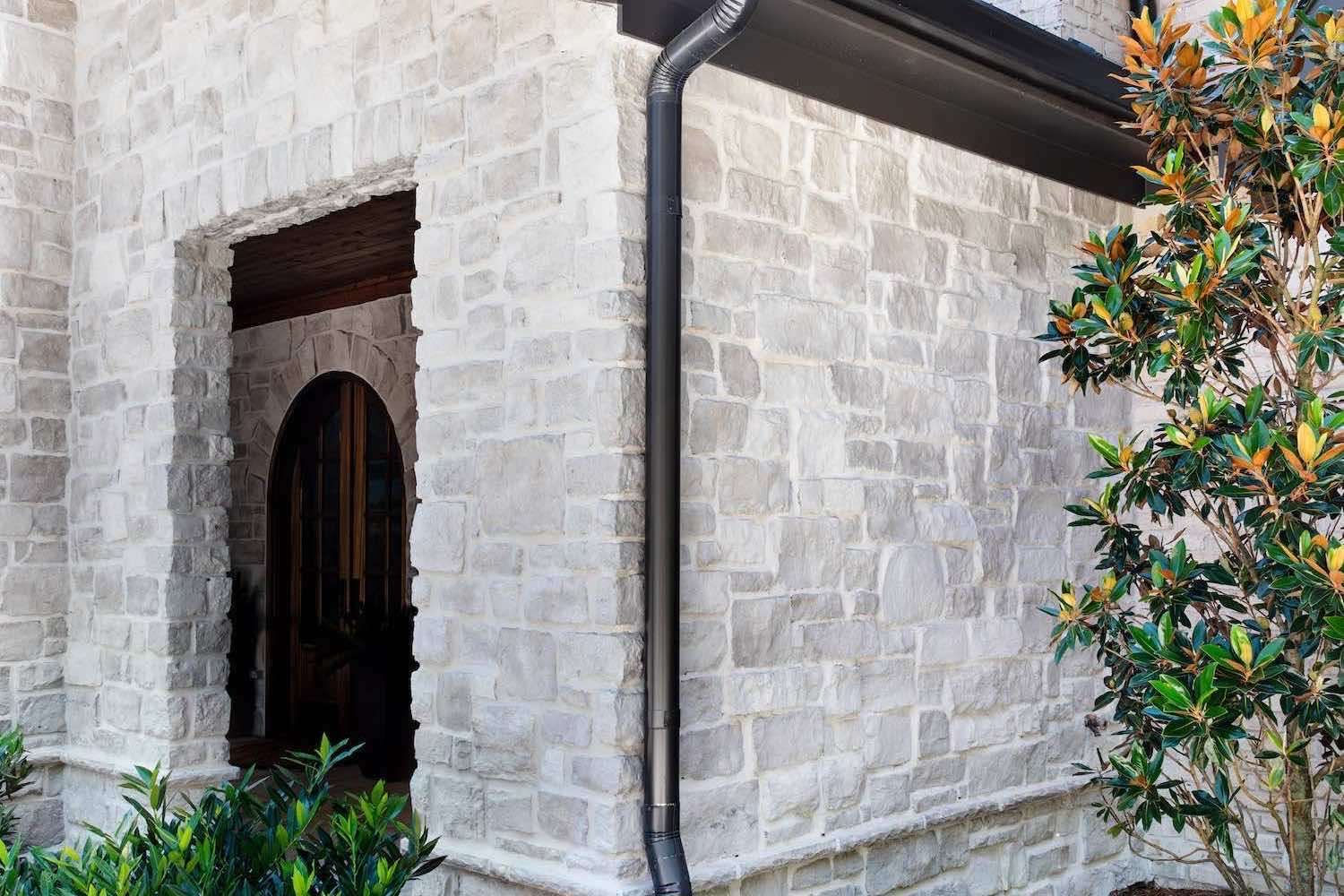 Stone Veneer Exterior of Home